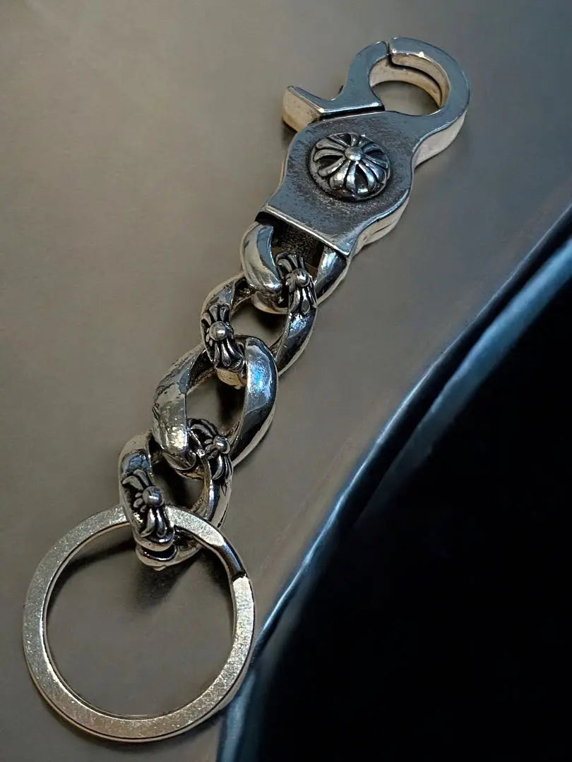 6@Keyling Accesorio de pulsera con cruz Hombre Plata/ | 6@キーリング クロス ブレスレット アクセサリー メンズ シルバー/