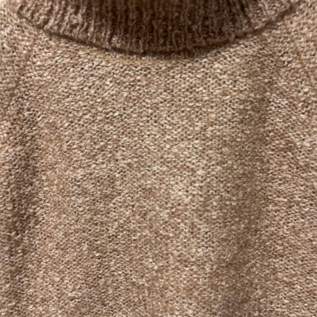 Good condition [CONIFER] Conifer mohair blend turtleneck knit French sleeve