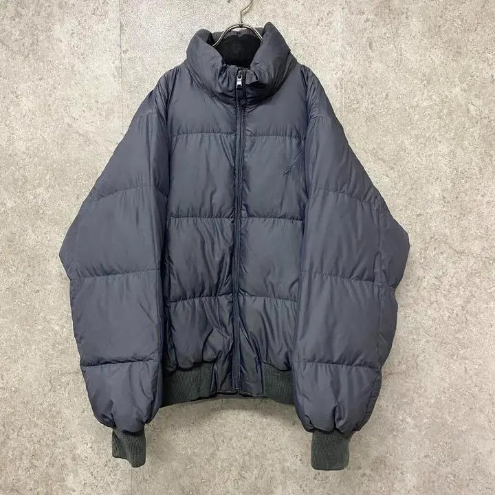 Rare Nautica Down Jacket/Grey/Men's XL