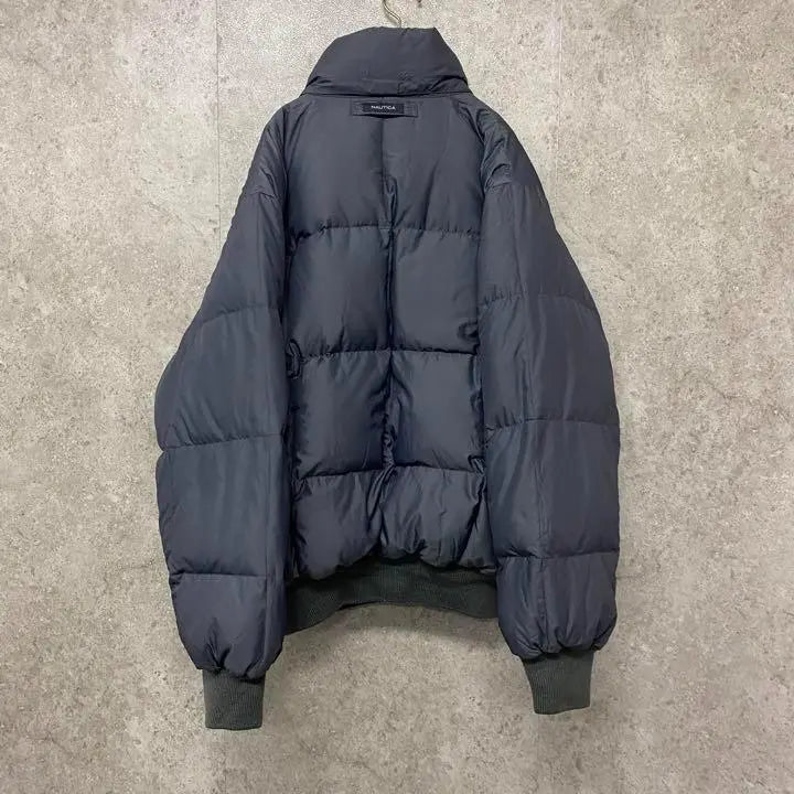 Rare Nautica Down Jacket/Grey/Men's XL