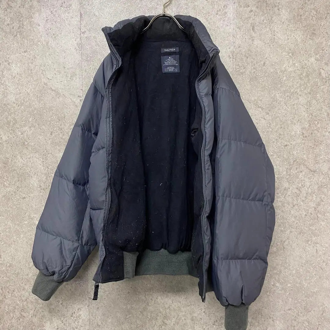 Rare Nautica Down Jacket/Grey/Men's XL