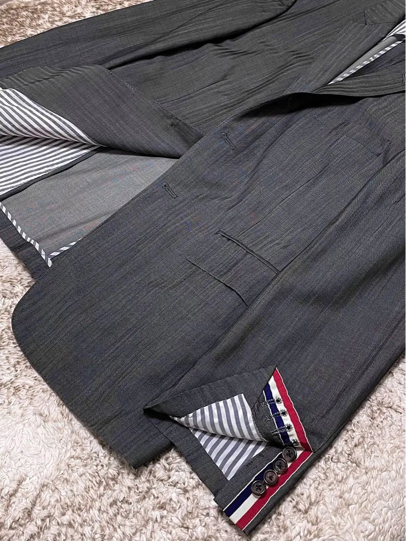 [THOM BROWNE] Suit Setup 1 Gray Weave