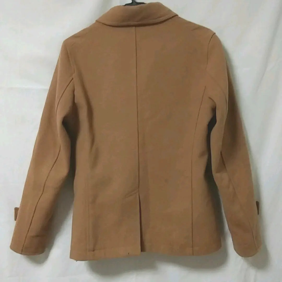 Beautiful condition ✴BROWNY camel pea coat