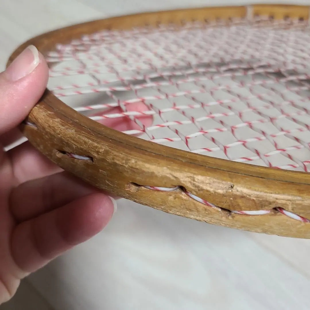 Tennis racket, wooden, Jimmy Connors, vintage, Wilson, interior