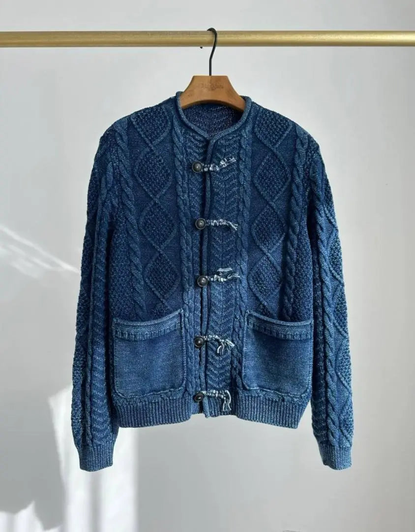 45R Vintage-style cardigan, size M