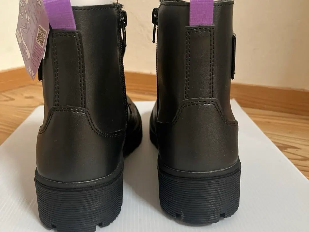 Botas Moonstar 23.5ee Centi Ni-MO Negras | 新品 ムーンスター23.5EEセンチ NI-MOブラック ブーツ