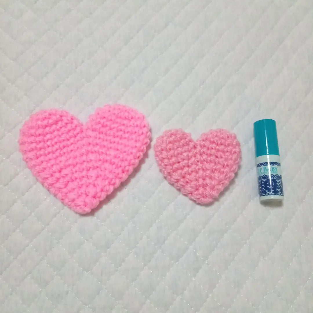 5 mini heart scrubbing stripes (colorful) | ハートのミニたわし5枚(カラフル)