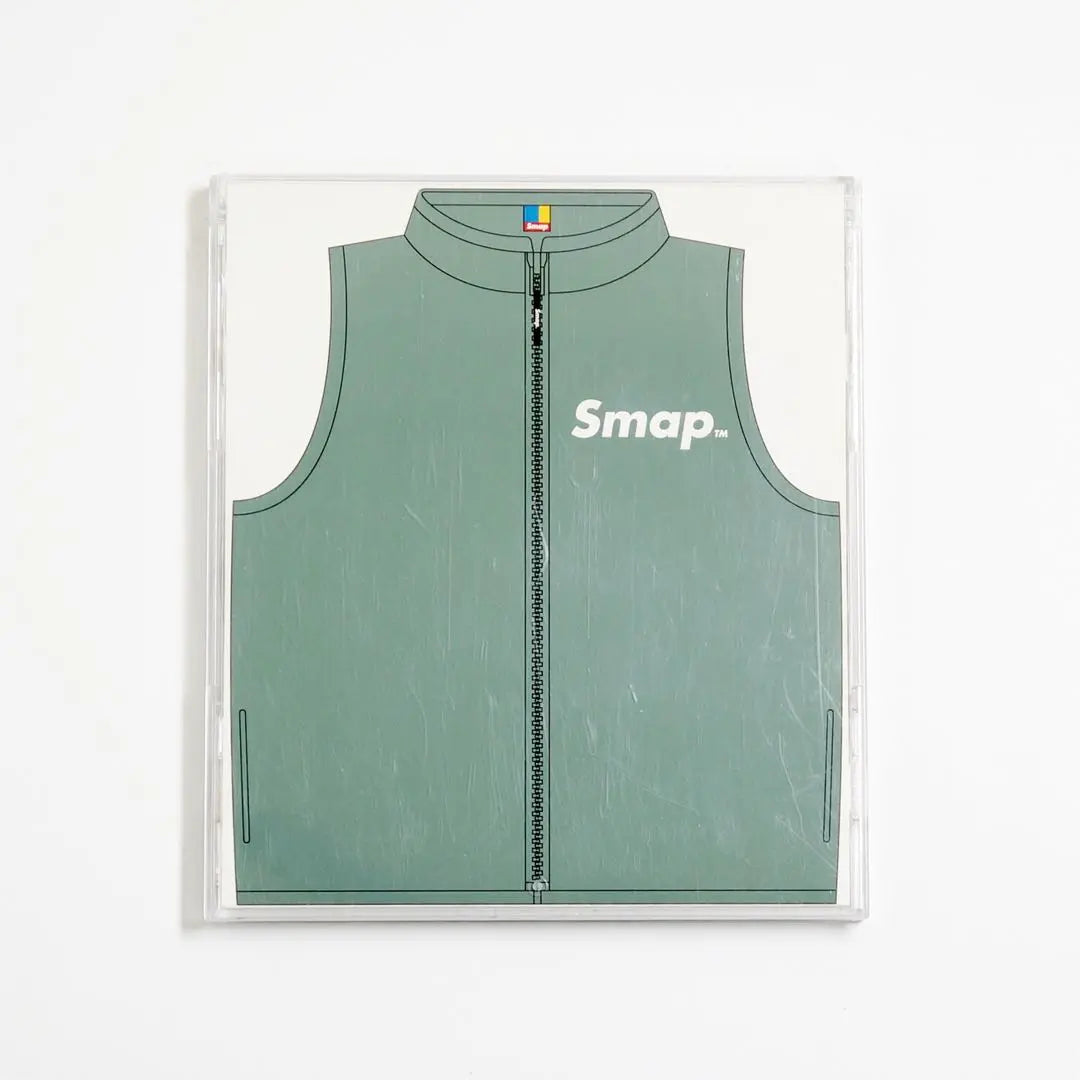 Smap BEST Smap Vest Mejor Álbum Primera Edición CD Color Gris | Smap スマップ BEST Smap Vestベストアルバム初回盤グレー色CD