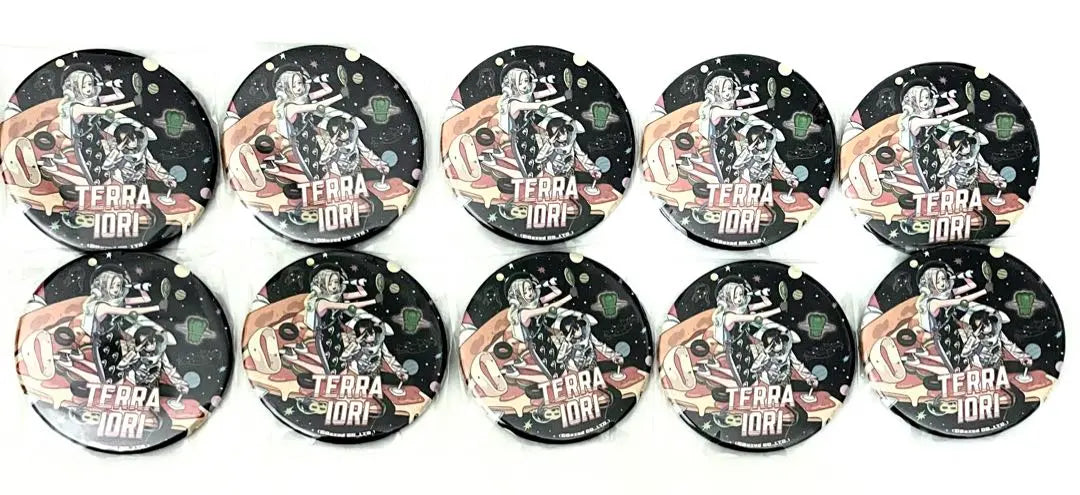 Charismatic 3rd Anniversary Can Badge 10 pieces Terra & Yoritoshi