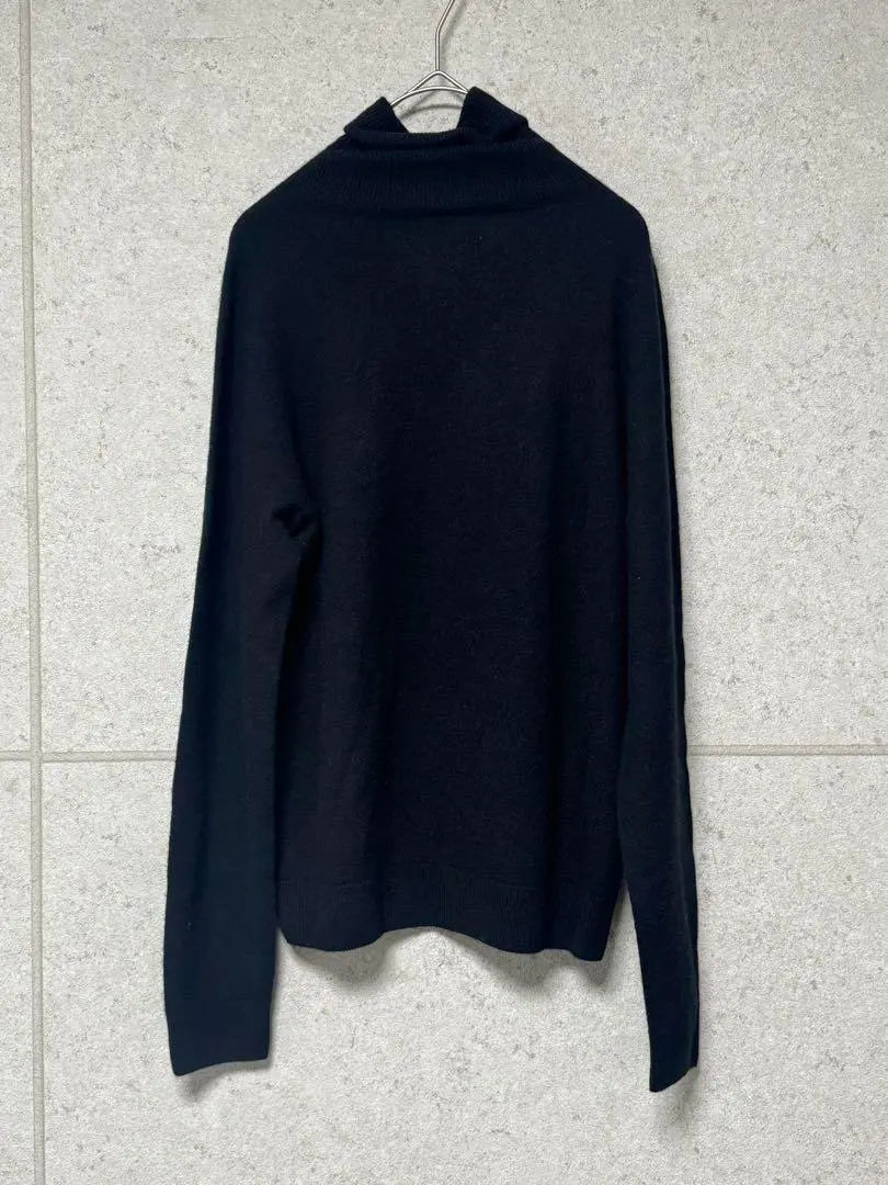 [UNIQLO] Cashmere turtleneck sweater BLACK sizes