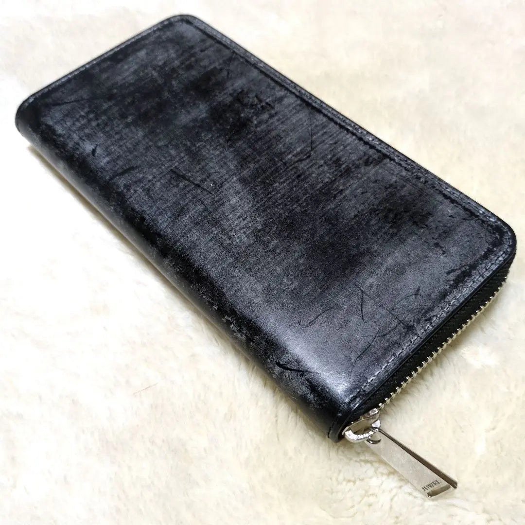 PRARE GINZA Jewel Bridle Leather Long Wallet