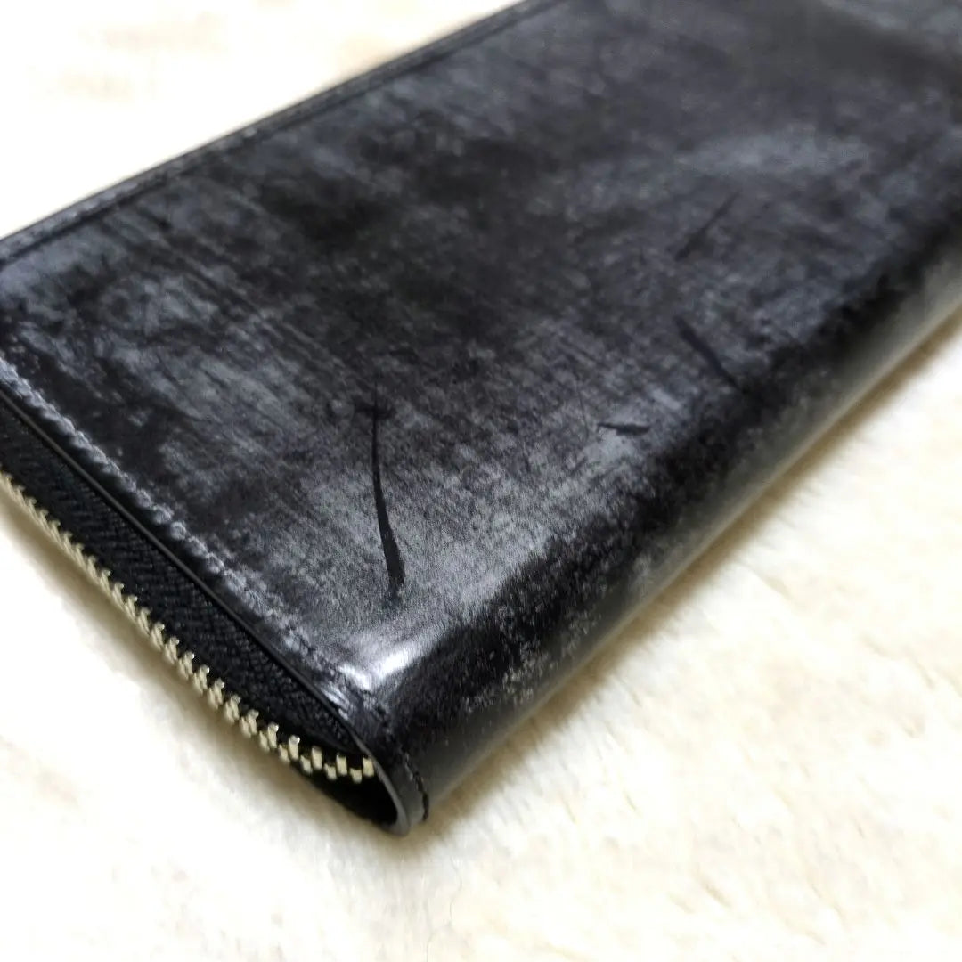 PRARE GINZA Jewel Bridle Leather Long Wallet