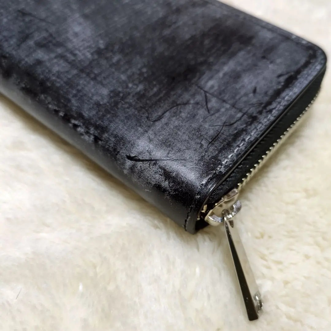 PRARE GINZA Jewel Bridle Leather Long Wallet