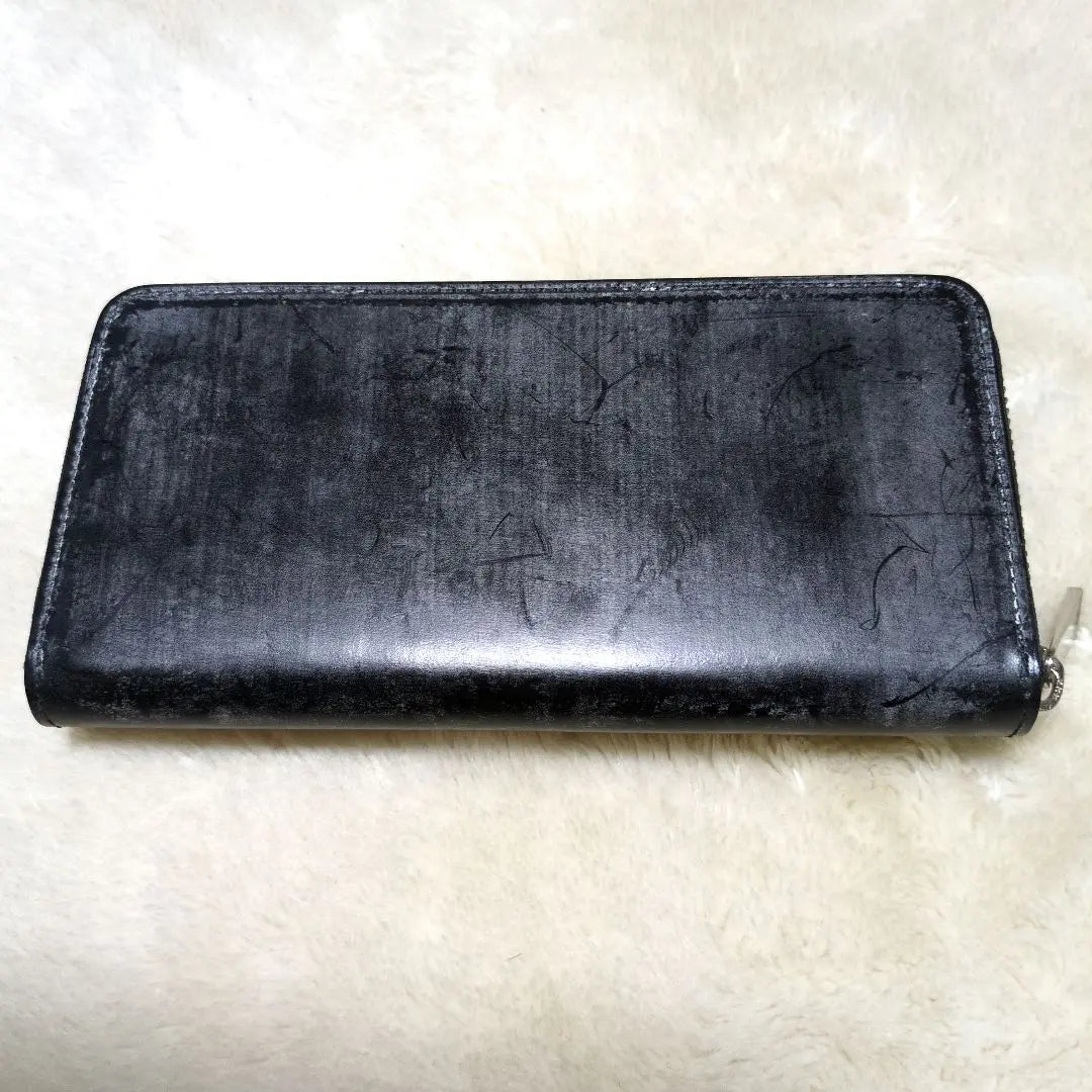 PRARE GINZA Jewel Bridle Leather Long Wallet