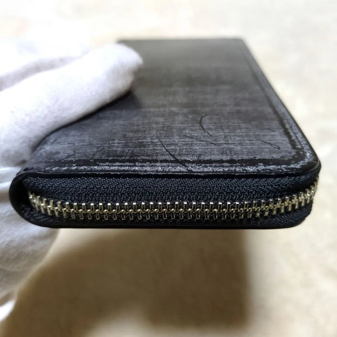 PRARE GINZA Jewel Bridle Leather Long Wallet