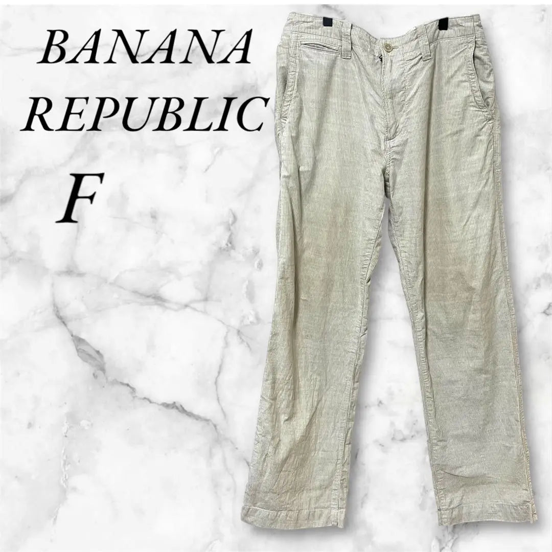 Banana Republic Cargo Pants Work Pants Stripe F Gray