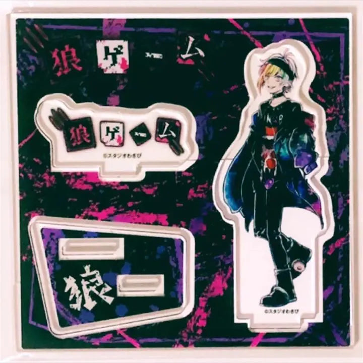 New ★ Wasabi Game [Rintaro] Acrylic Figure Plate ★ 2-piece set