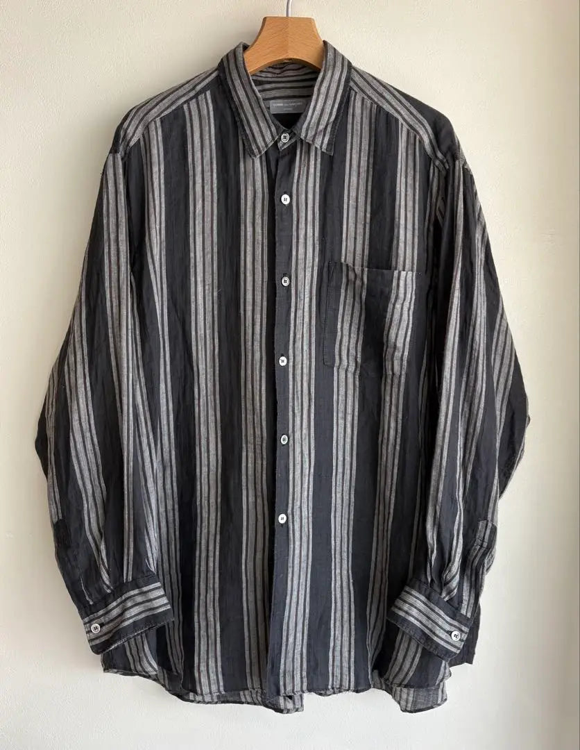 [Good condition] 90s Comme des Garcons Homme Linen Shirt XL