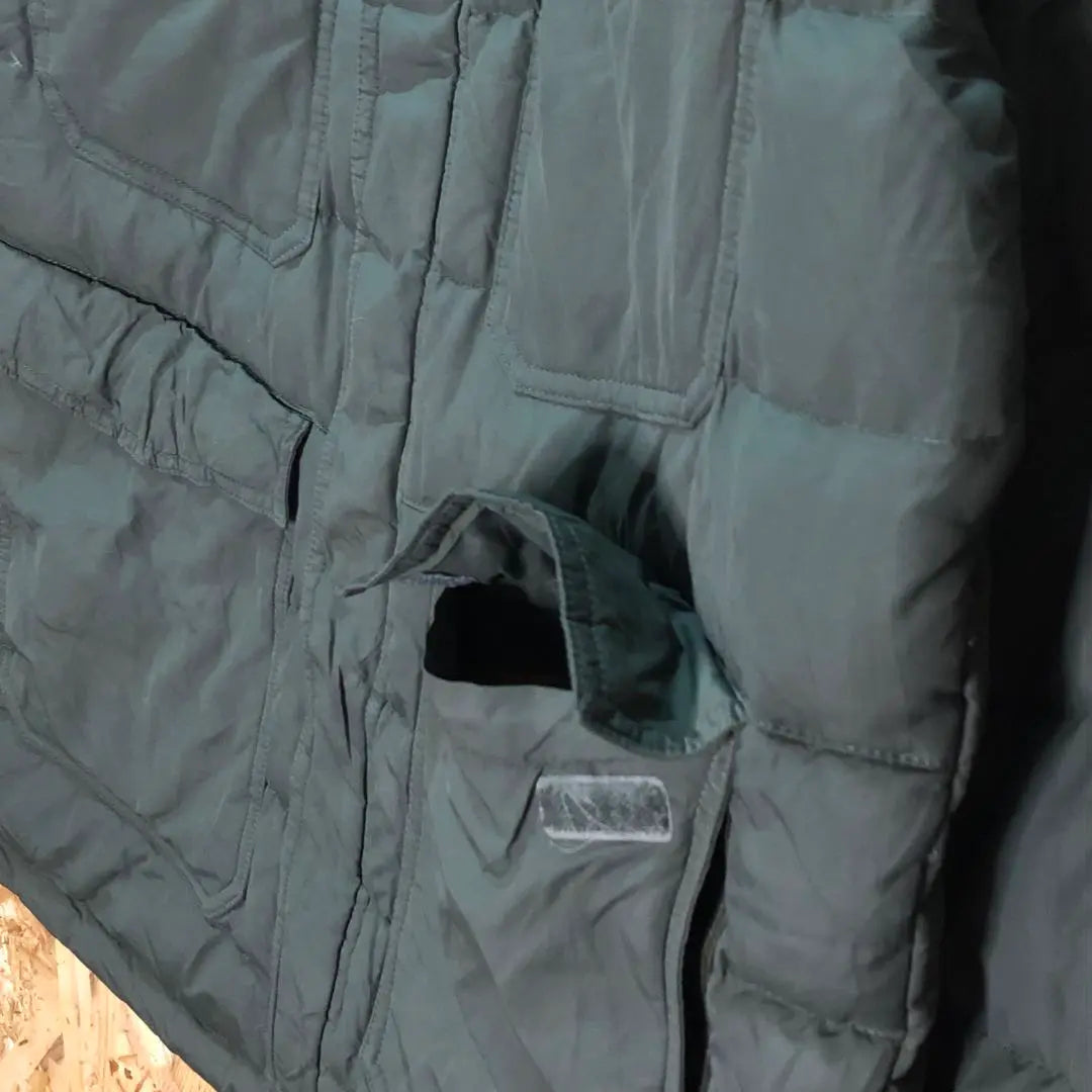 [Militar] Plumón de nailon North Face estándar de EE. UU. Caqui | 【ミリタリー系】US規格 ノースフェイス ナイロンダウン カーキー