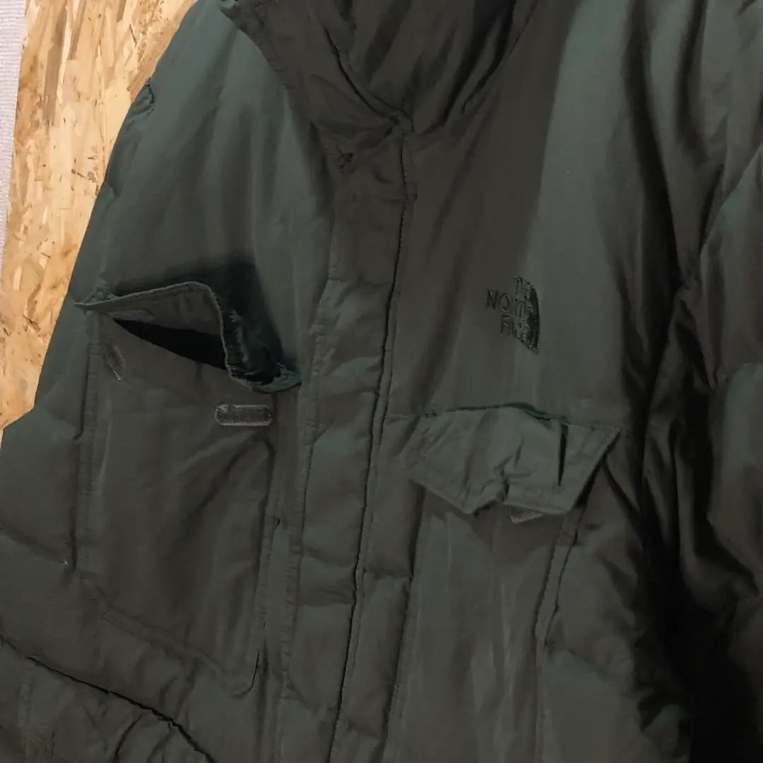 [Militar] Plumón de nailon North Face estándar de EE. UU. Caqui | 【ミリタリー系】US規格 ノースフェイス ナイロンダウン カーキー