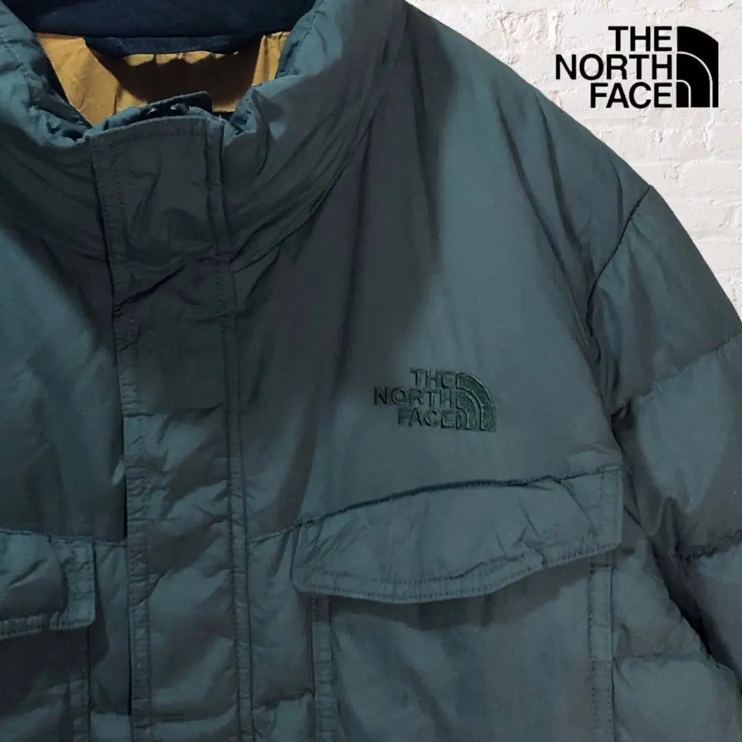 [Militar] Plumón de nailon North Face estándar de EE. UU. Caqui | 【ミリタリー系】US規格 ノースフェイス ナイロンダウン カーキー