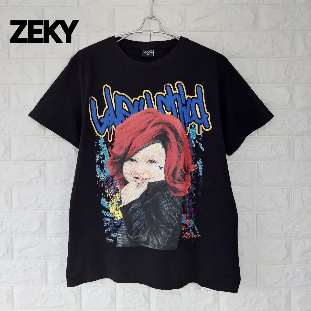 ZEKY Big Print T Street Unisex