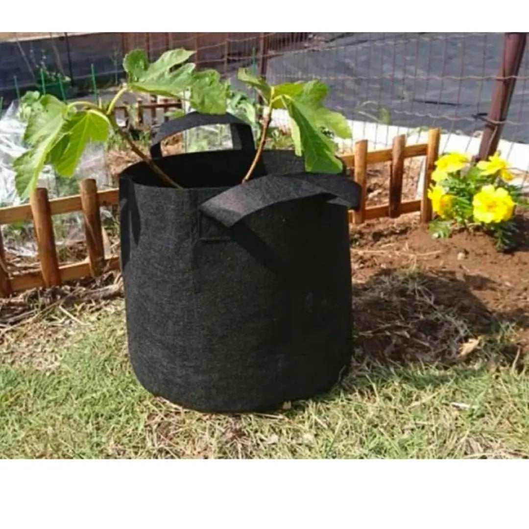 Maceta no tejida Jardinera Jardinería Cultivo de plantas Cultivo de flores Cultivo de plantas Bolsa bolsa 10 galones