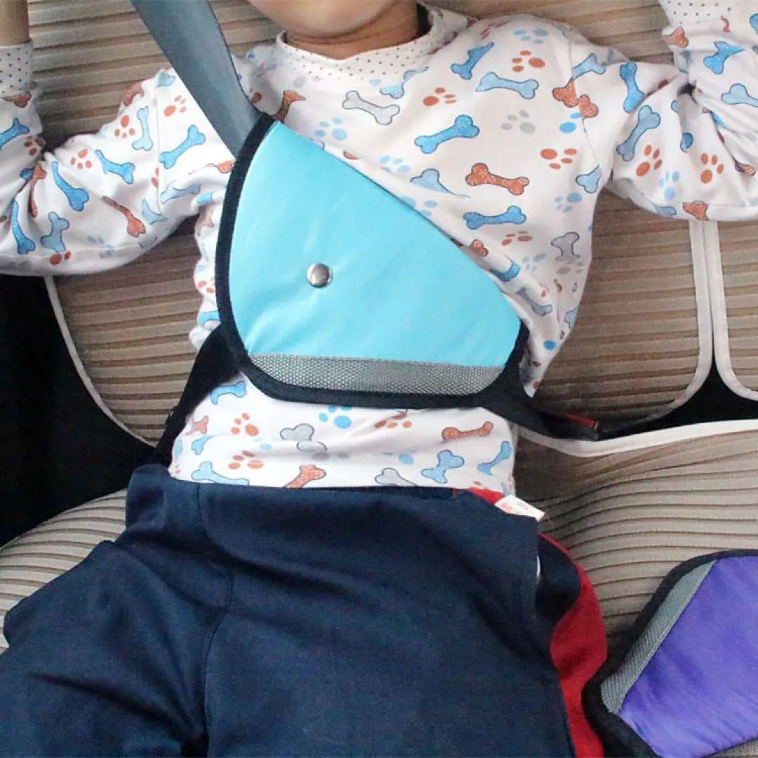 Almohadillas para cinturón de seguridad para niños, color negro, juego de 2, reducción de carga, impermeables, ligeras y transpirables, para coche