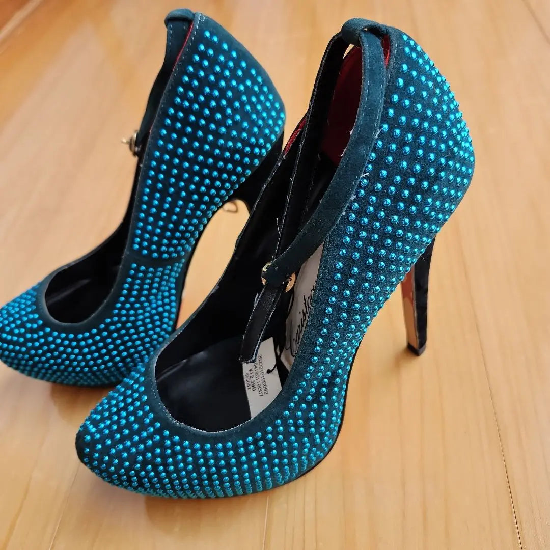 Caristoga turquoise high heels 35.5