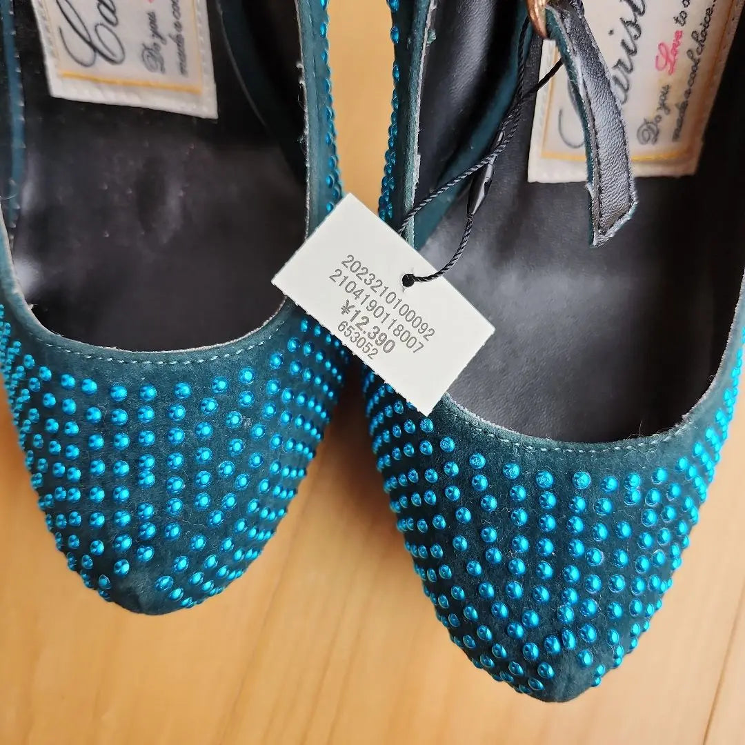 Caristoga turquoise high heels 35.5