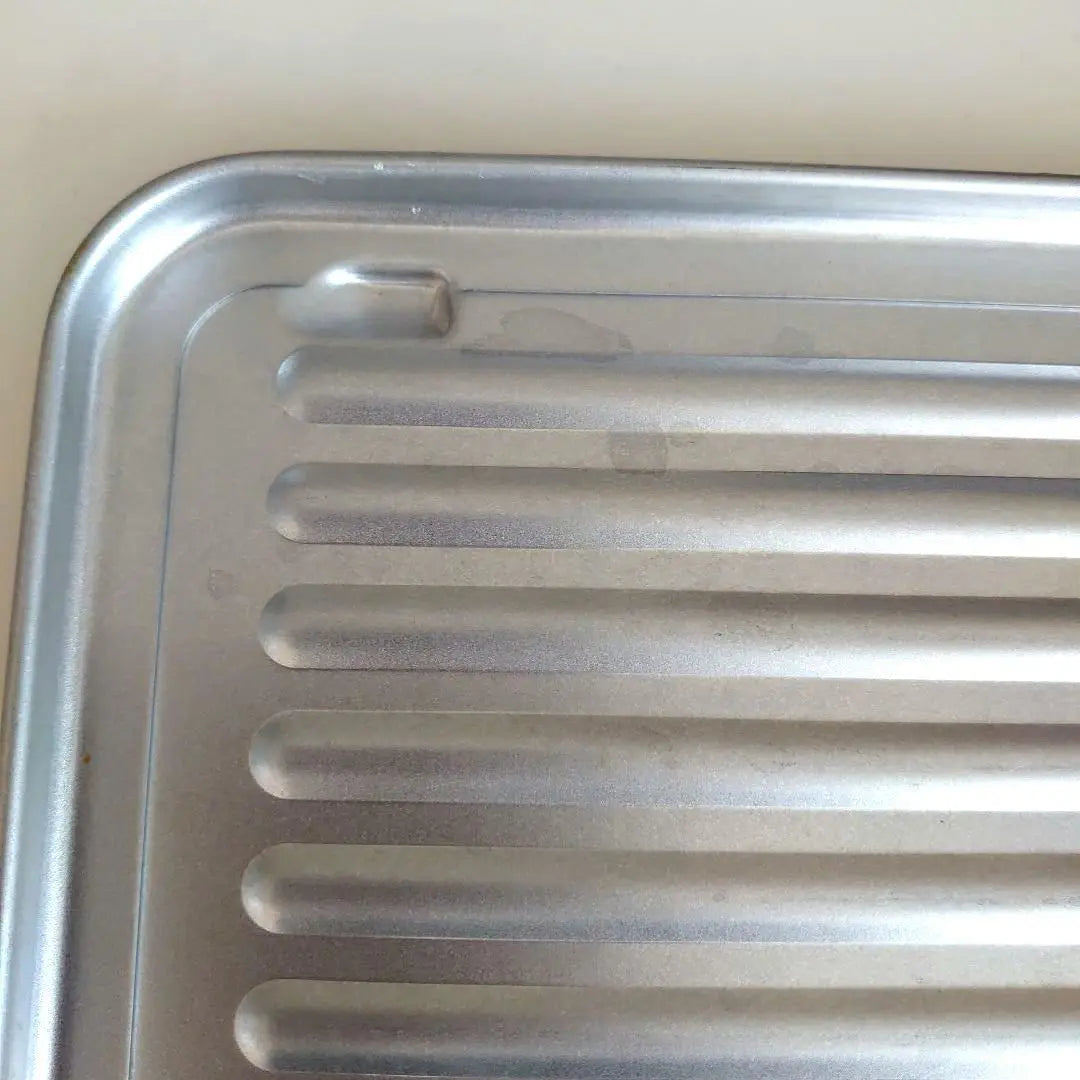 Horno tostador, bandeja de mesa usada, placa superior