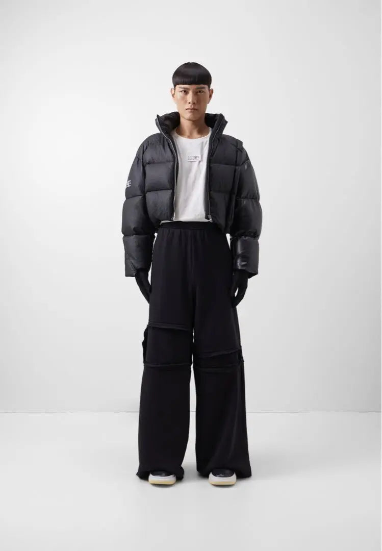 MM6 X CHENPENG Cropped Down Jacket