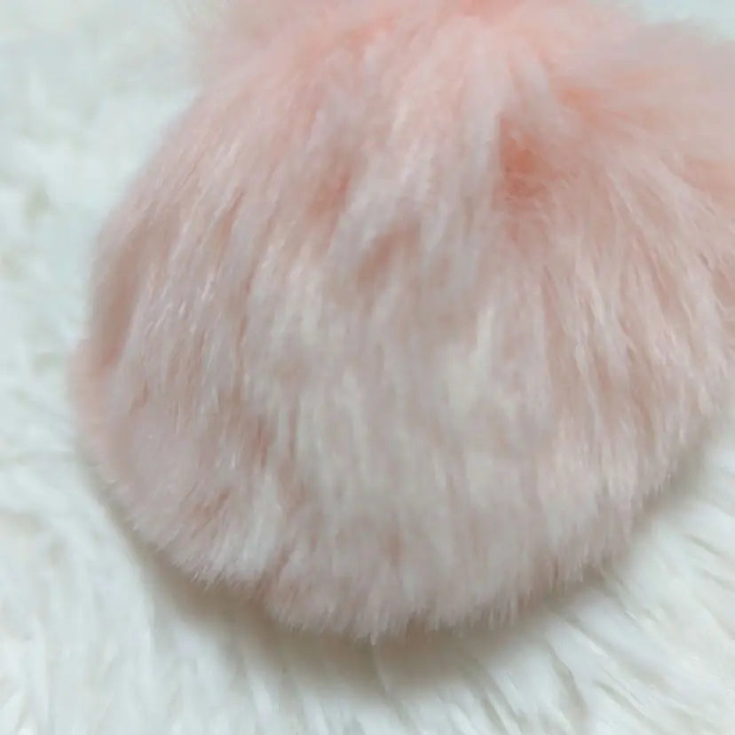 ❤️Fluffy [Fur Charm Pink] Keychain Bag Charm Cute