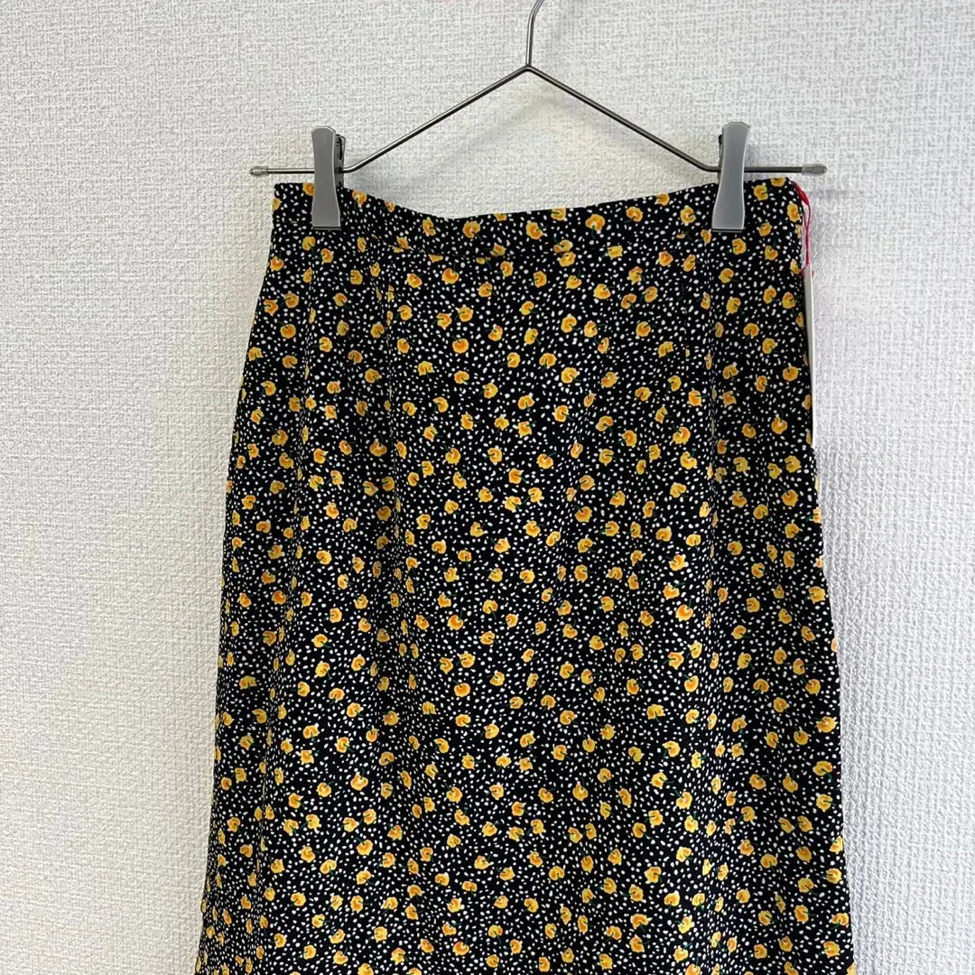 OPAQUE.CLIP Flower Print Long Skirt K96