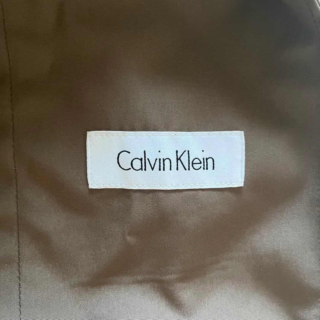 Final price reduction Calvin Klein Trench coat Mocha brown beige | 最終値下げ　Calvin Klein トレンチコート モカ ブラウン系 ベージュ