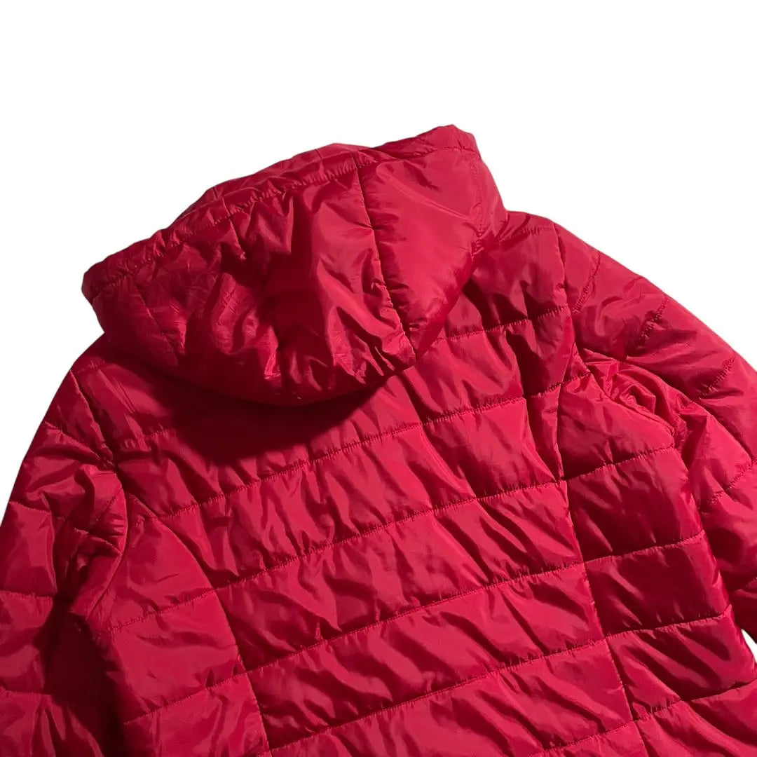 Puma Women's Padded Jacket Down Parka Pink Y2K Short Length