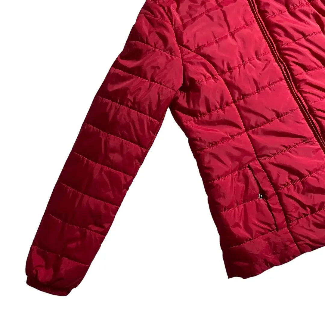 Puma Women's Padded Jacket Down Parka Pink Y2K Short Length