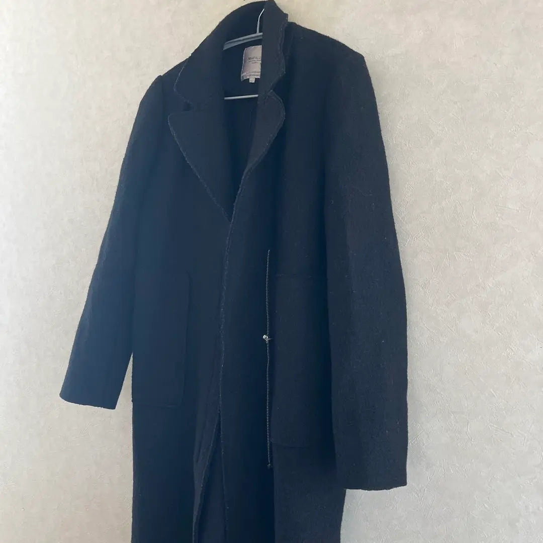 ⭐️ZARA ⭐️TRAFALUC ⭐️Wool Mixed ⭐️Black Long Coat ⭐️