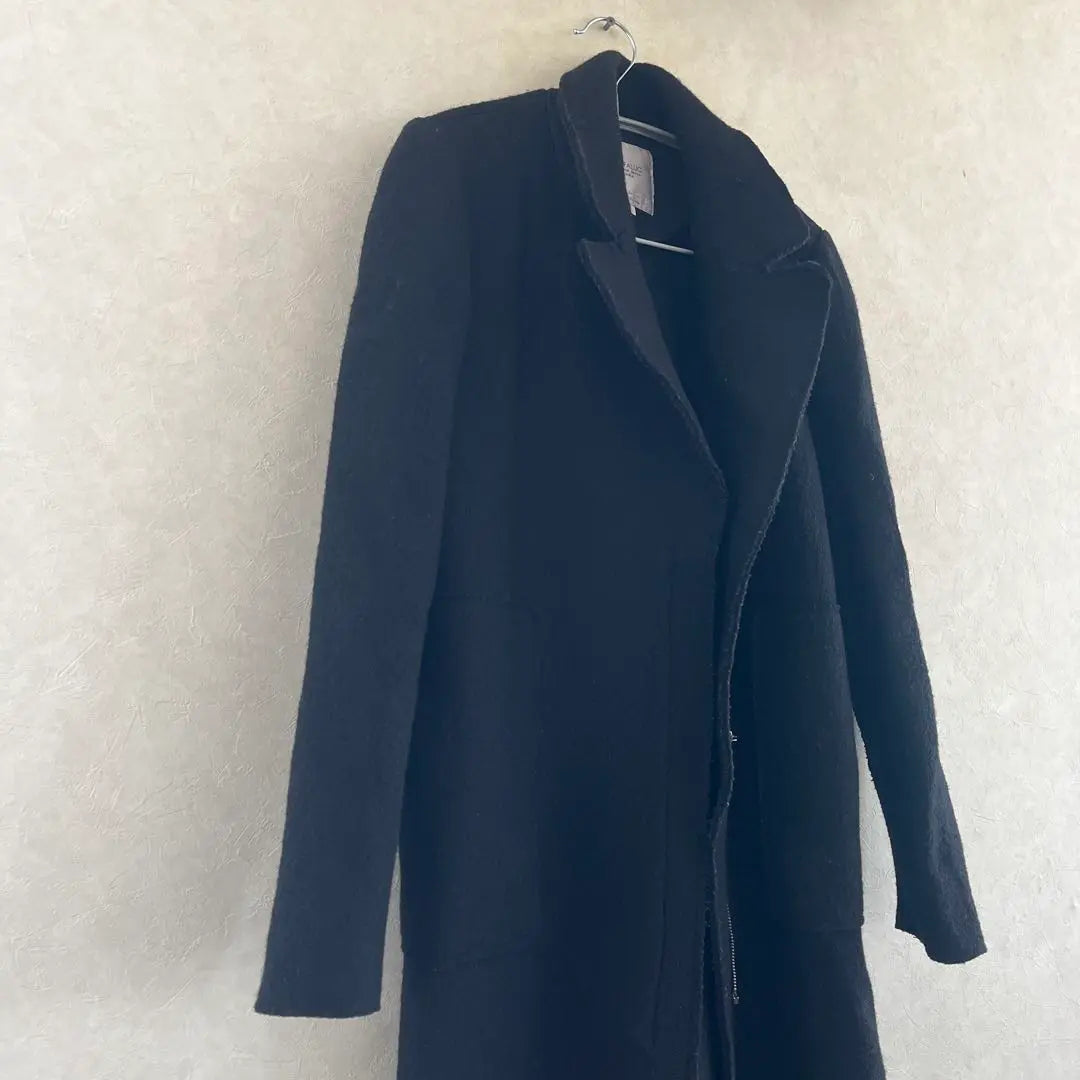 ⭐️ZARA ⭐️TRAFALUC ⭐️Wool Mixed ⭐️Black Long Coat ⭐️