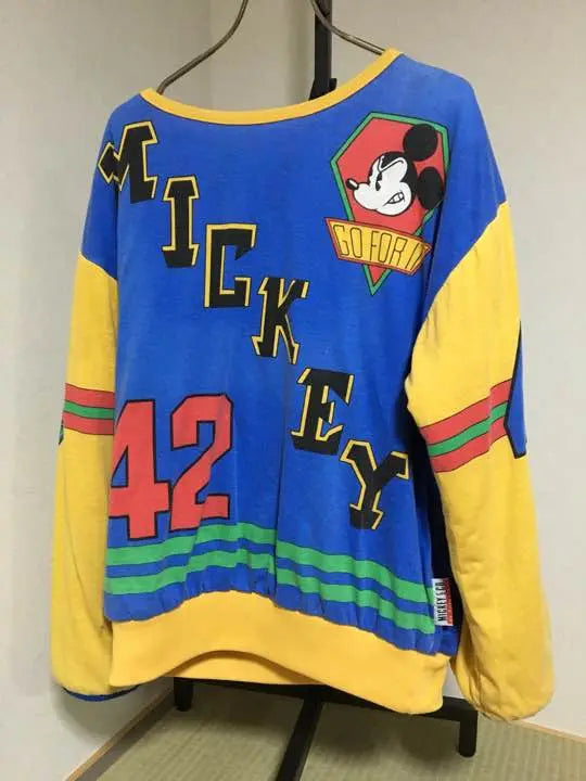 80s 90s Disney Reversible Mickey Sweat