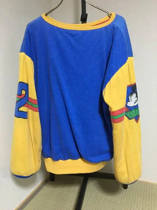 80s 90s Disney Reversible Mickey Sweat