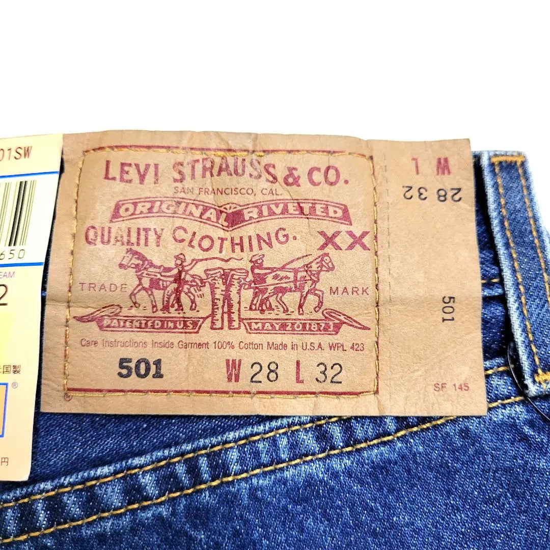 [Dead Stock] Final Made in USA Vintage Levi's 501 Made in USA