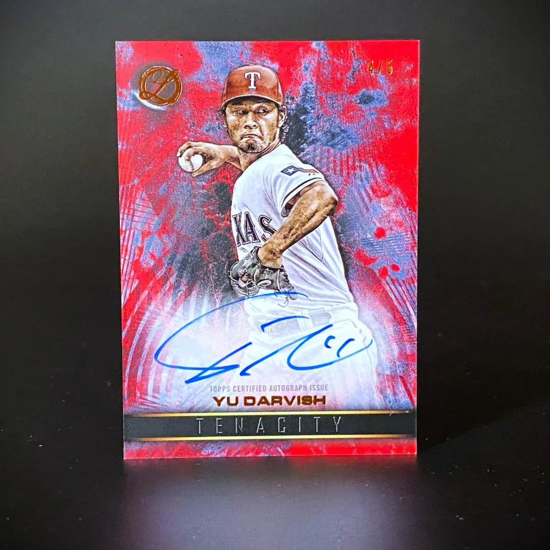 [Limitado] Darvish Yes ★ Tarjeta autografiada ★ TOPPS ★ 4/5