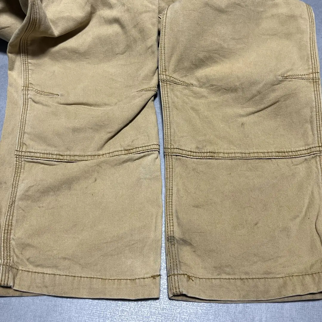 Carhartt Double Knee Work Pants 36 x 30 Beige