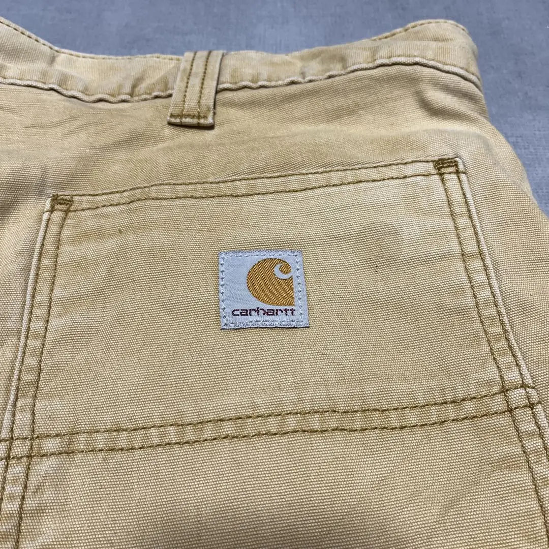 Carhartt Double Knee Work Pants 36 x 30 Beige