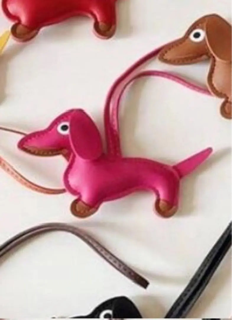 Dachshund Bag Charm Keychain Cute Fashionable Unique New Dog