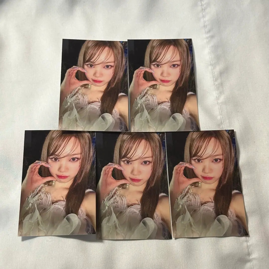 LESSERAFIM Trading Card Rakidoro hmv Chaewon Easy 5 cards