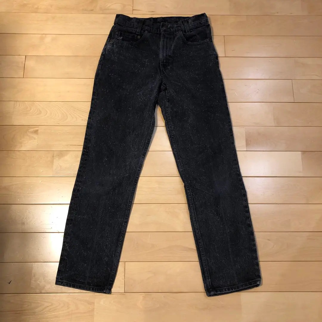 90s Vintage Levi's 505 Galactic Wash Black