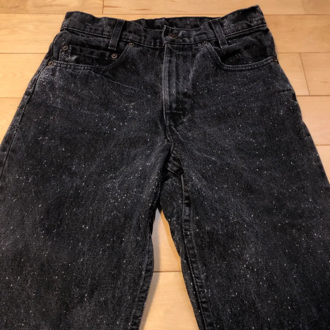 90s Vintage Levi's 505 Galactic Wash Black