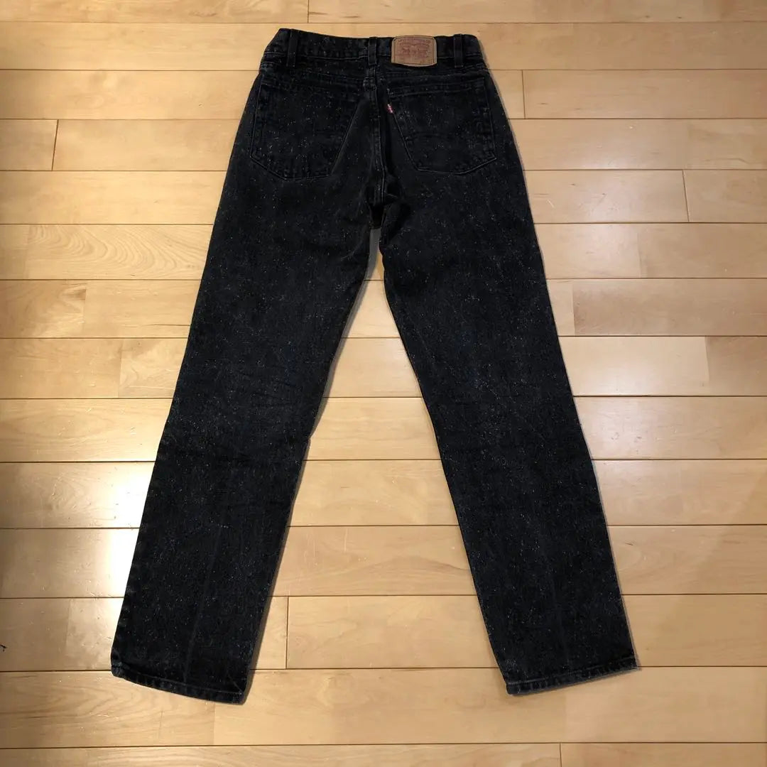 90s Vintage Levi's 505 Galactic Wash Black